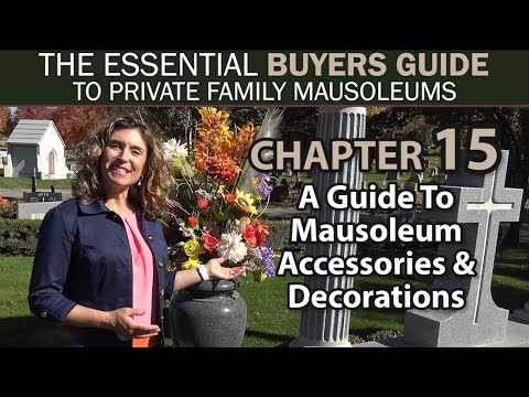 Mausoleum Design Options, Decorations And Accessories