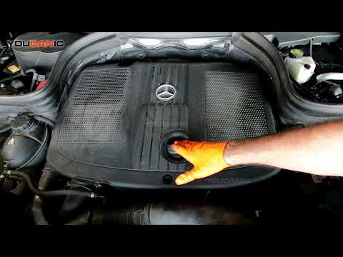 Mercedes Benz GLK250 Diesel Engine Oil Level – How To Check
