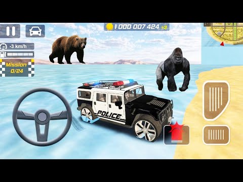 Off-road Police Drift Car Driving Game Simulation - crime Police Car Chasing Game 2022 Gameplay