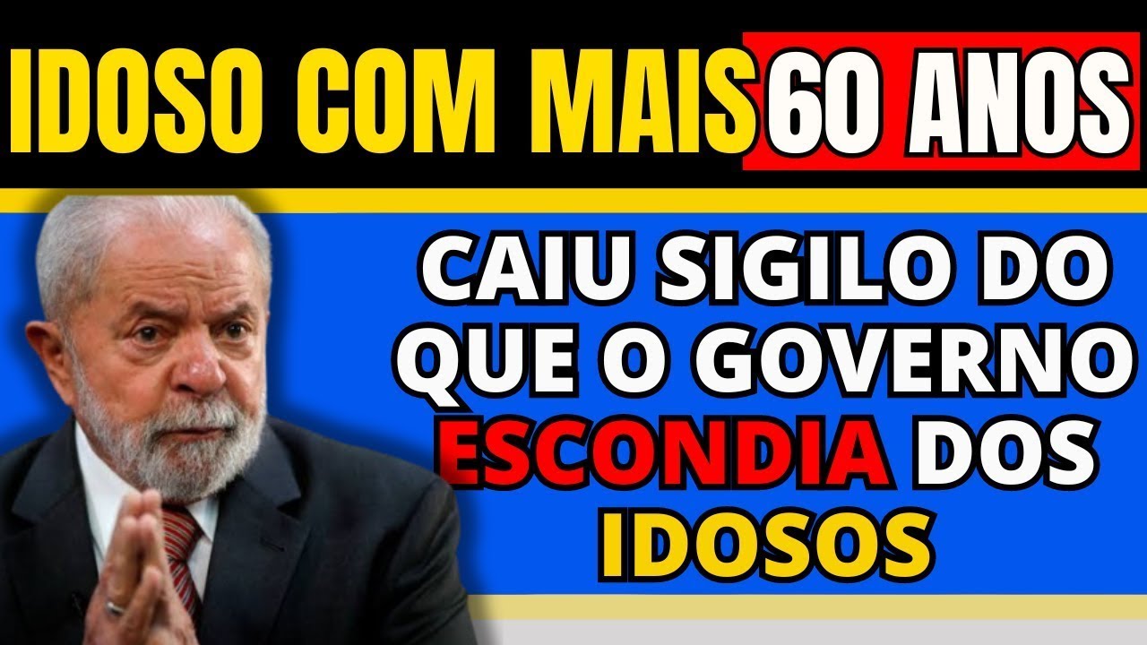 IDOSOS COM 60, 61, 62,63 ,64 ,65 ANOS TEM DIREITO A ESTES BENEFÍCIOS EXCLUSIVOS  ESTATUTO DO IDOSO