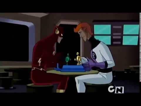 The Flash and Elongated man - Justice League Unlimited