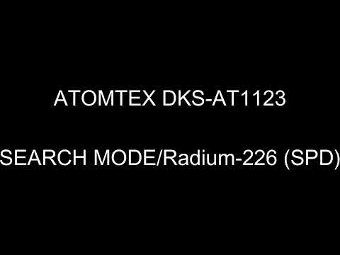 ATOMTEX DKS-AT1123 in searching mode, radium-226 (SPD)