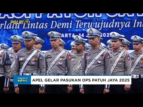 KAPOLDA METRO JAYA PIMPIN APEL GELAR PASUKAN OPS PATUH JAYA 2025
