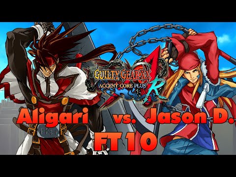 Guilty Gear XX ACPR Exhibition Match - FT10 Aligari (Order-Sol) vs Jason D (Axl) Exhibition