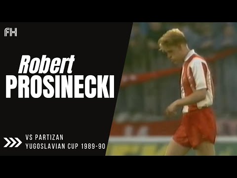 Robert Prosinecki ● Goal and Skills ● Partizan 2-3 Crvena Zvezda ● Yugoslavian Cup 1/2 Final 1989-90
