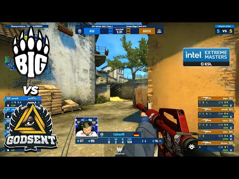 BIG vs GODSENT - HIGHLIGHTS - IEM Winter 2021 | CS:GO