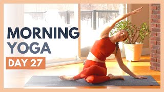 DAY 27: SOOTHE - 10 min Morning Yoga Stretch β Flexible Body Yoga Challenge