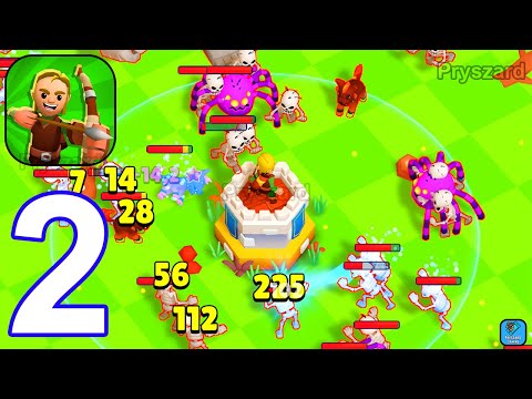 Gameplay Walkthrough Part 2 Archer War Commander Tower Defense Game - YouTube