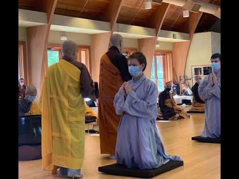 Novice Ordination Ceremony | 2022-09-25