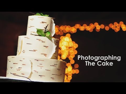 How to Photograph a Wedding Cake at a Reception