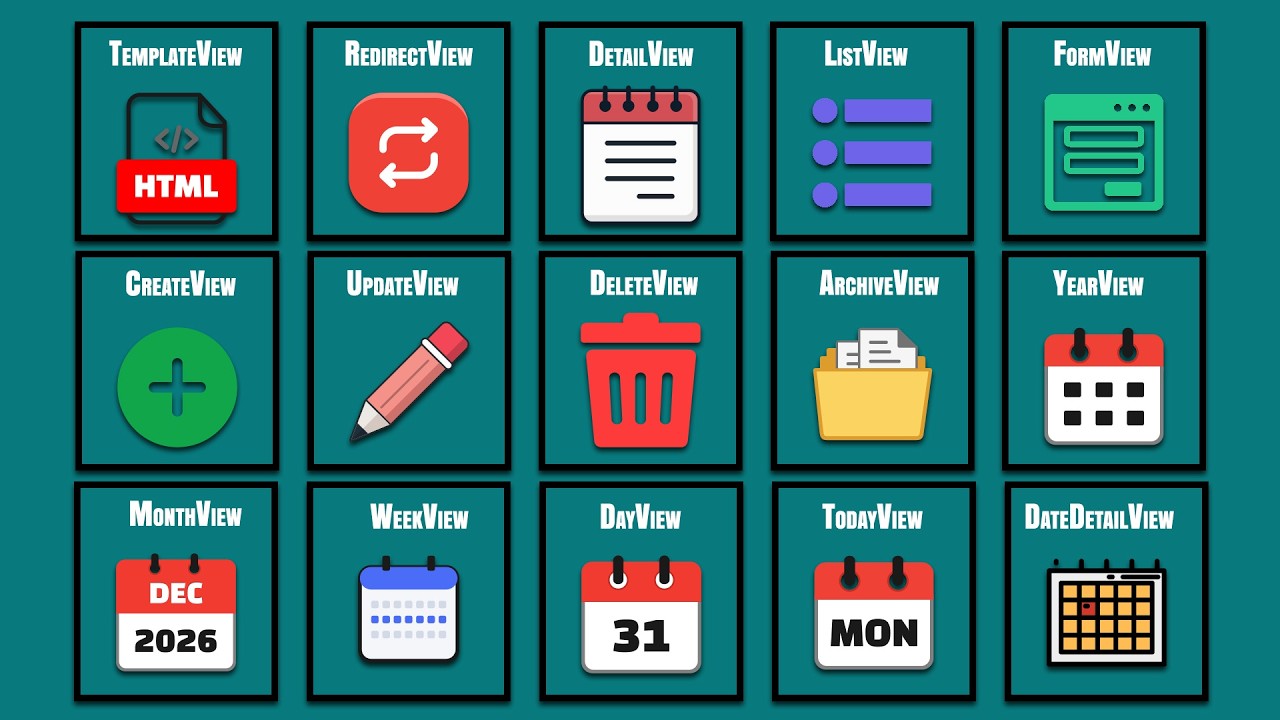 Every Class-Based View in Django Explained
