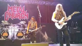 METAL CHURCH. No Friend of Mine. @ Brooklyn Bowl in Las Vegas. 2016