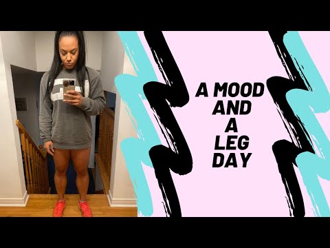 Vlog 387 | A Mood and A Leg Day