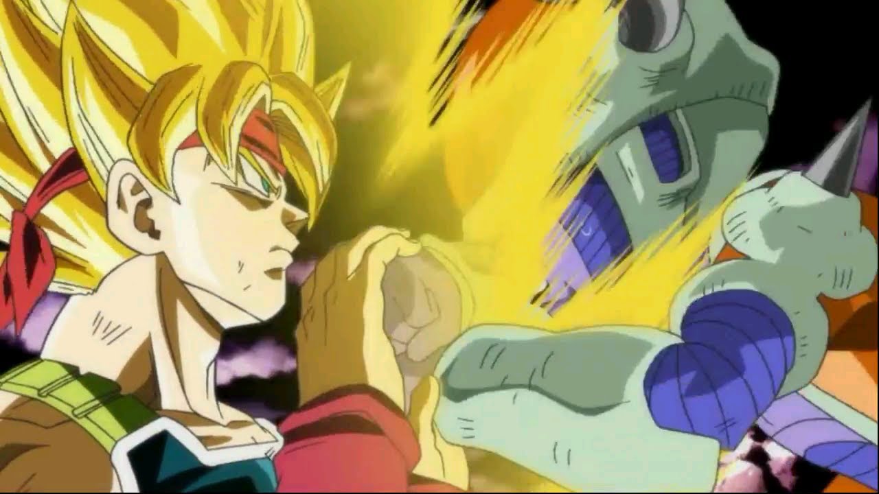 Bardock se transforma en ssj y derrota a chilled