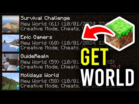 Ultimate Minecraft World Download Guide! Don't Miss Out!