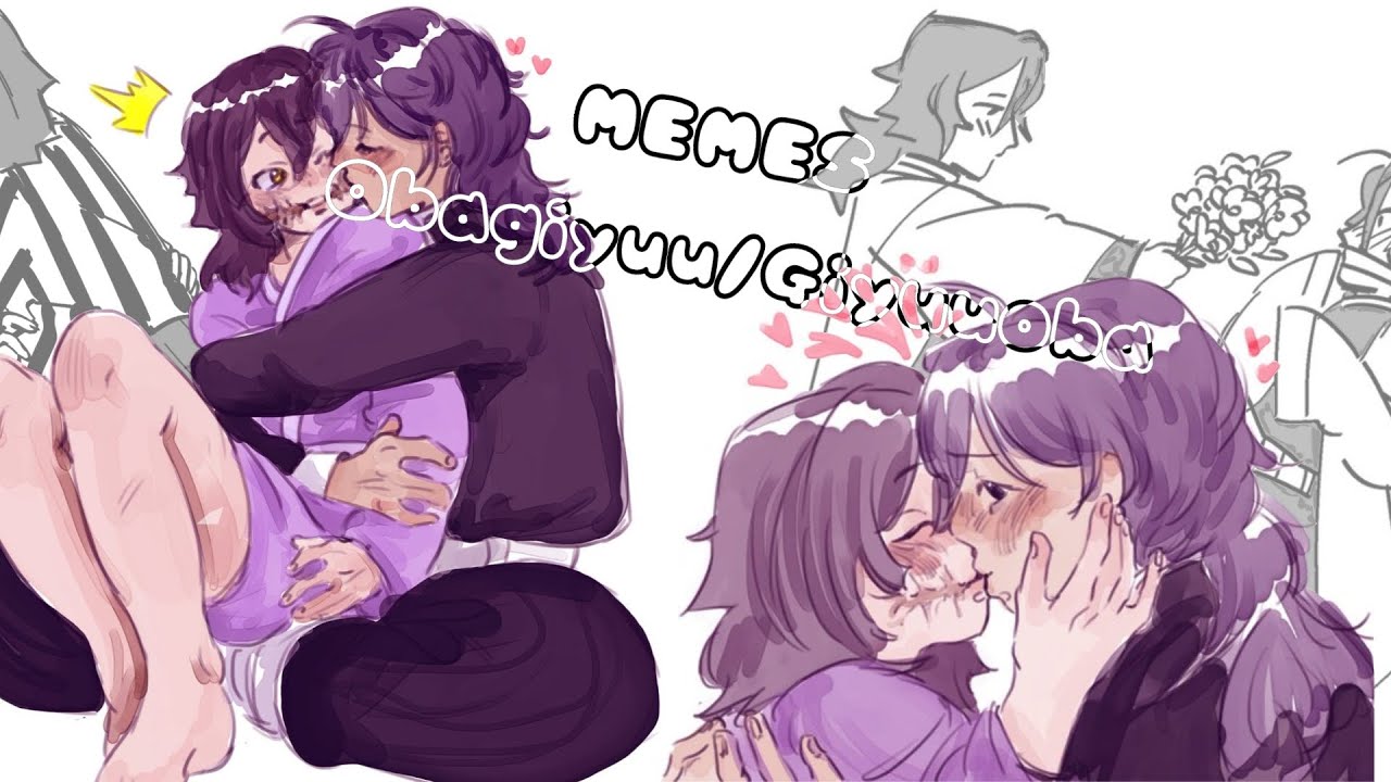 ~Memes Obagiyuu/Giyuuoba~ || kny/demon slayer || 🐍 || ship || gacha || modern times || 🌊 || hashiras