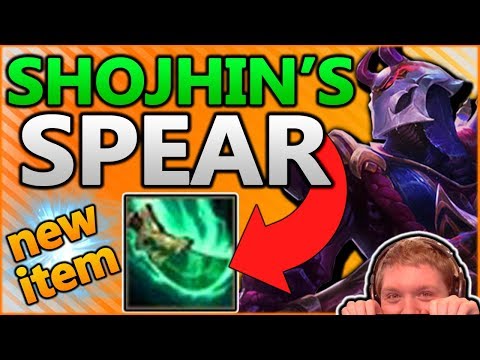 NEW ITEM - THE SPEAR OF SHO-JHIN!! UNKILLABLE ADC WITH 600+ AD!?