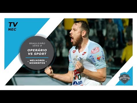 Melhores Momentos de Operário 2 x 1 Sport - TV NEC