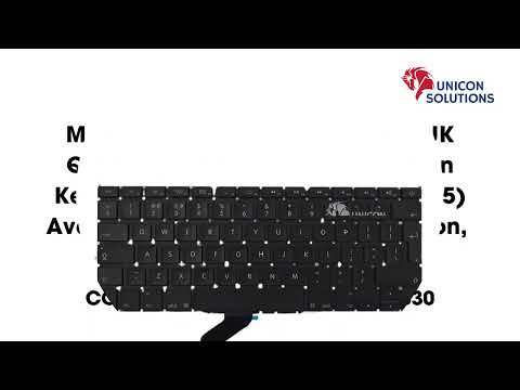Macbook Air 13" A1369/A1466 US Version Keyboard Replacement (2011-2017)