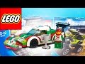 LEGO CITY CARS RACE TEAM TOY UNBOXING TOY VIDEO REVIEW