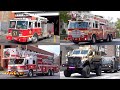 Best Of All Time Fire Trucks Ambulances Police Responding Compilation 100K Subs Special