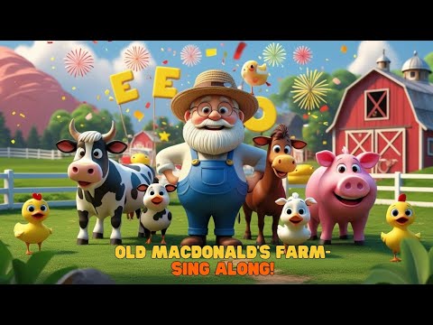 Old MacDonald Had a Farm | Popular English Nursery Rhyme | Kids Song