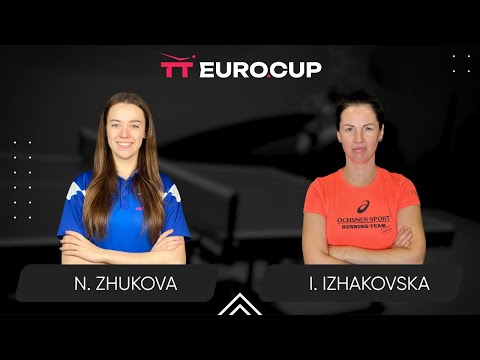 16:45 Nadiia Zhukova - Inha Izhakovska 17.10.2025 TT Euro.Cup Women Ukraine Star. TABLE 4