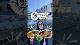 Everything I Ate on MSC Bellissima 🍽️😋