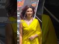 Uff Sonali Bendre Looks So Stunning In Yellow Saree The Unseen Shorts Sonalibendre