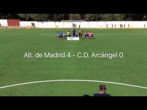 RESTV / Atl. de Madrid 4 - C.D. Arcángel 0 / Benjamín / 1ª Fas