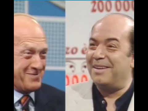 Lino Banfi vs Raimondo Vianello, chi ride prima perde (Il pranzo è servito 1984)