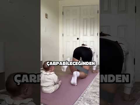 Antrenman Yaparken Bebeği Korkuttu.. ❗🏋️