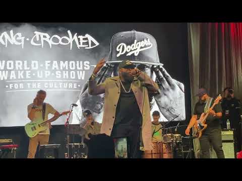 Kxng Crooked freestyle @ Wake Up Show for the Culture Pt 2