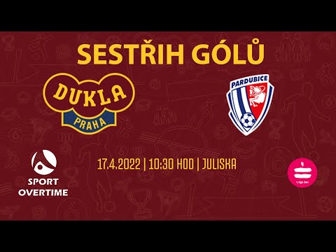 [Sestřih gólů] FK Dukla Praha - FK Pardubice 1:1 (1:0)