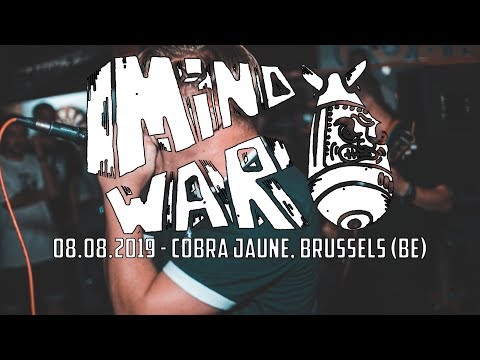 MINDWAR @ Cobra Jaune, Brussels (08.08.2019) - FULL SET
