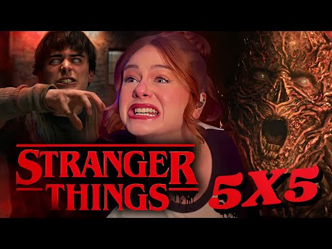 Stranger Things 5x5 FIRST TIME REACTION!! I had EVERY EMOTION! 
