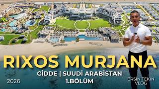 RIXOS MURJANA (Suudi Arabistan) VLOG| Dev aquapark, lüks aile konsepti, UMRE içi