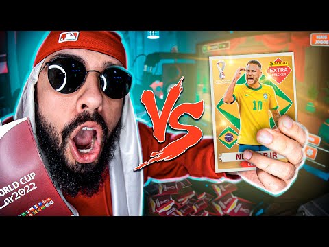 Figurinha do Neymar Vs. Mussoumano - Batalha de Rap (Álbum da Copa do Mundo)