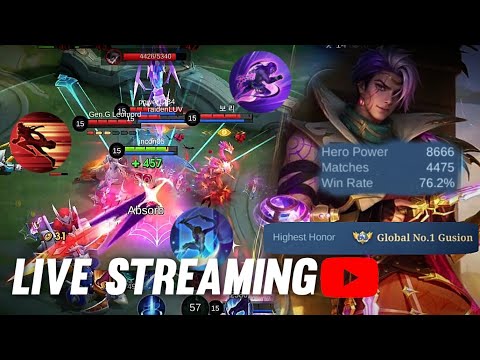 Ex No.1 Global Gusion Live streaming