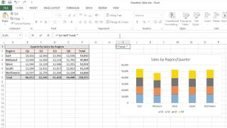 How Can I Put Text & a Formula Into the Same Cell in an Excel Spreadsheet? : MIcrosoft Excel Tips