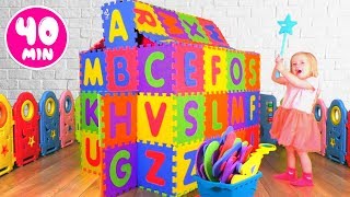 Download lagu ABC Song - English Alphabet for kids with Katya and Dima mp3 Download lagu ABC Song - English Alphabet for kids with Katya and Dima mp3
