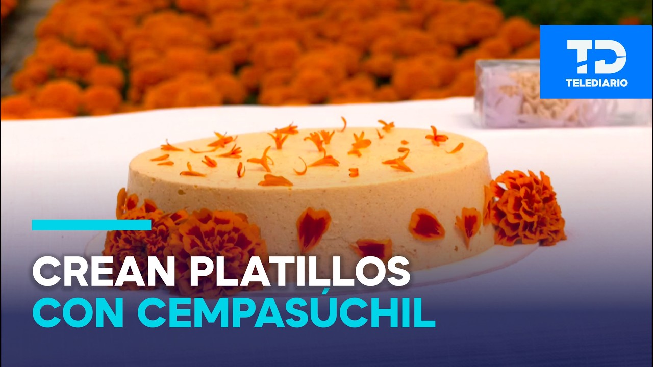 Cempasúchil llega a la cocina: crean platillos dulces y salados en Xochimilco