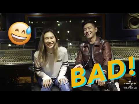 Alvin Chong teaches Isabela Vinzon Malay Words