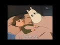 Snufkin and Moomin sleepover - Finnish dub (w/ English subtitles) - The Moomins