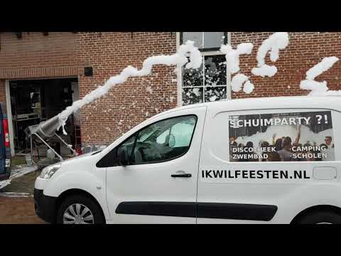 Schuimkanon huren bij IKWILFEESTEN.NL