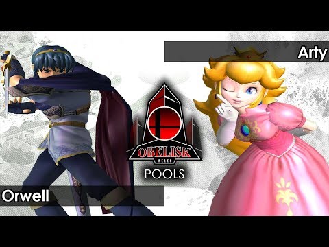 Melee: Orwell (Marth) V Arty (Peach) - Obelisk 77 Tournament SSBM
