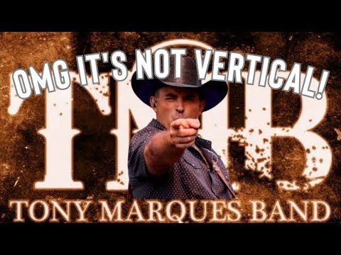 Tony Marques Band Live On Fremont Street 🤠 OMG It's Not Vertical!!