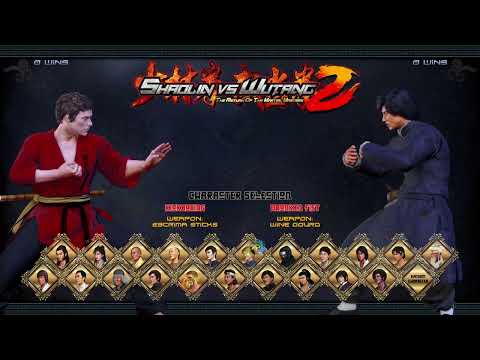 Shaolin vs. WuTang 2: Character Select