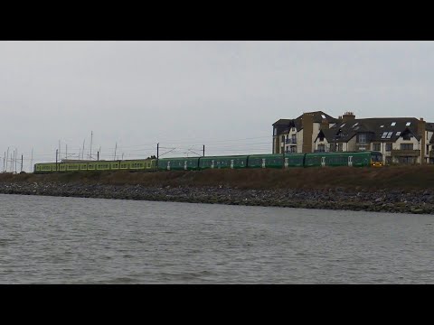 Dart Transfer at Malahide Estuary & 080 on Tara at Back Road Bridge, Malahide