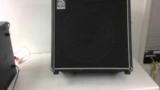 Video thumbnail for Ampeg BA-115 Bass 15" Speaker Cabinet by gggone1
